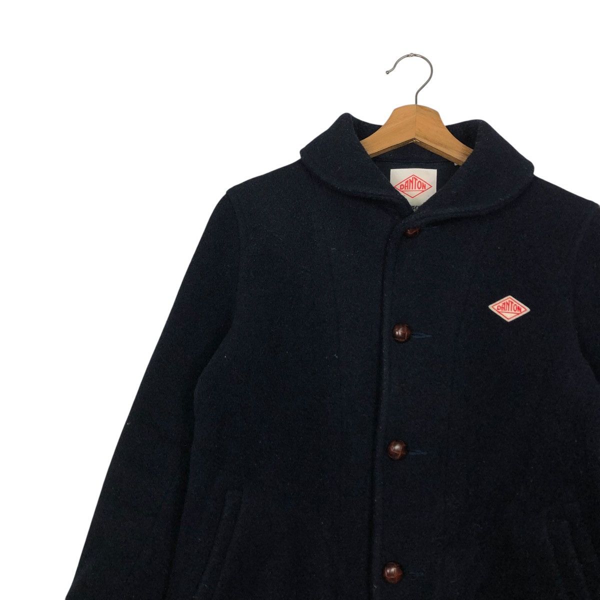 Danton 🔥VINTAGE WOOL JACKET HERRINGBONE DANTON VETEMENTS & TRAVAIL Size US S / EU 44-46 / 1 - 9 Thumbnail