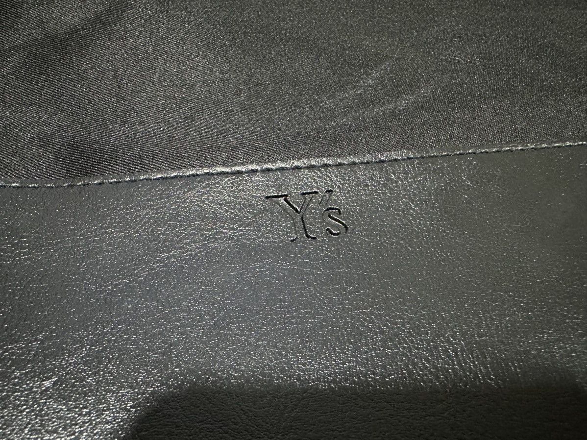 Y's 🔥Yohji Yamamoto Y’s Canvas Leather Tote Bag Size ONE SIZE - 3 Thumbnail