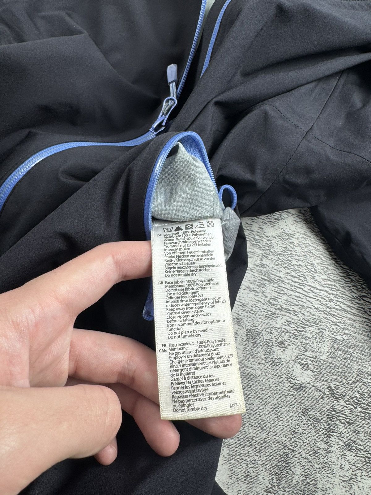 Mammut Mammut DryTech Premium Windbreaker Zip Bomber Light Jacket Size US L / EU 52-54 / 3 - 16 Thumbnail