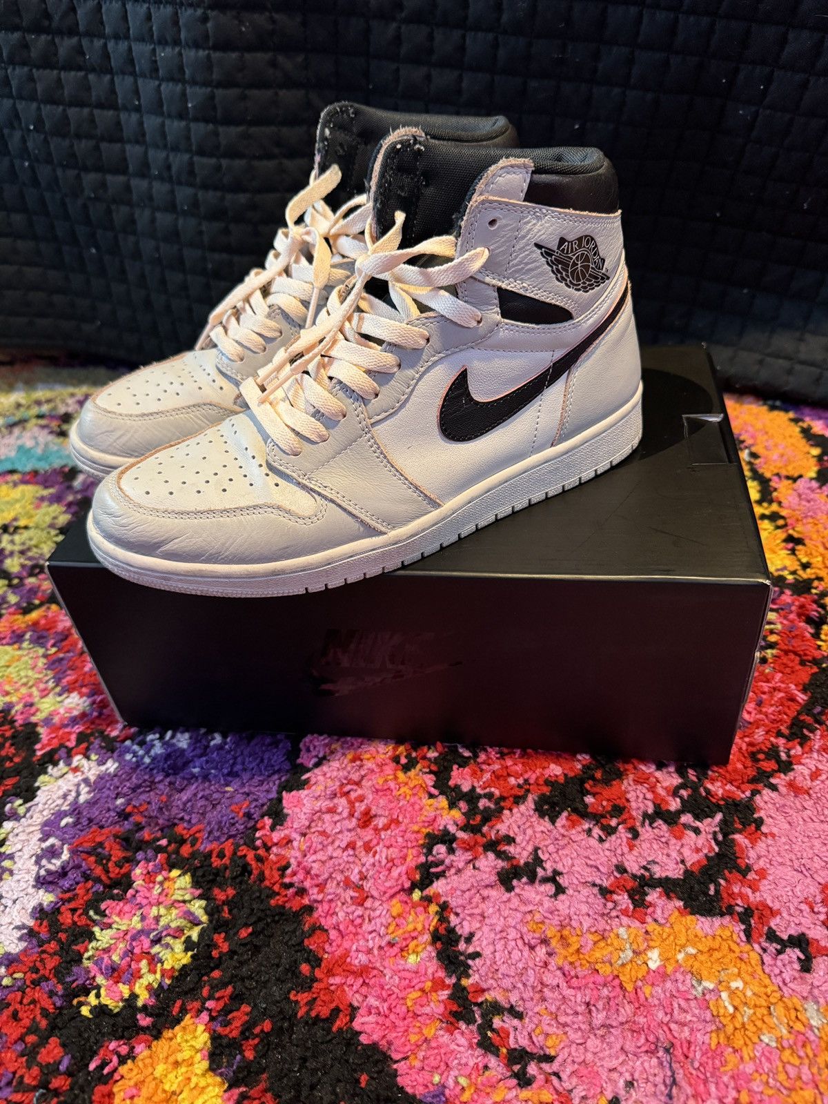 Nike Air Jordan 1 Retro “Paris to NY” Size US 9.5 / EU 42-43 - 3 Thumbnail