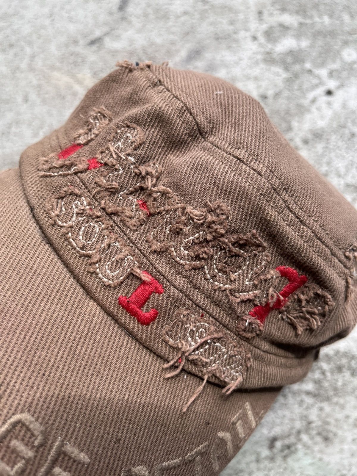 Hysteric Glamour × If Six Was Nine × Japanese Brand VINTAGE SOUL DISTRESSED CADETHAT Y2K Size ONE SIZE - 2 Thumbnail