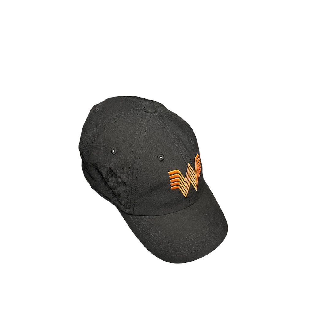 Hat Club Whataburger Uniform Cap Black Adjustable Strap Back Hat Size ONE SIZE - 3 Thumbnail