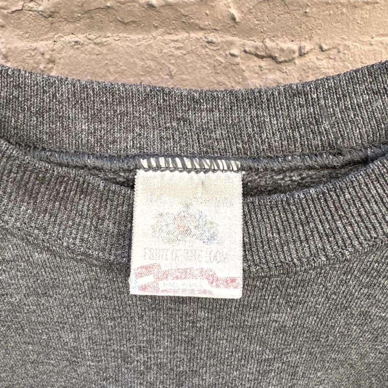 Fruit Of The Loom Vintage 80s Made In USA FOTL Grey Raglan Crewneck Sweatshirt Size US S / EU 44-46 / 1 - 3 Thumbnail