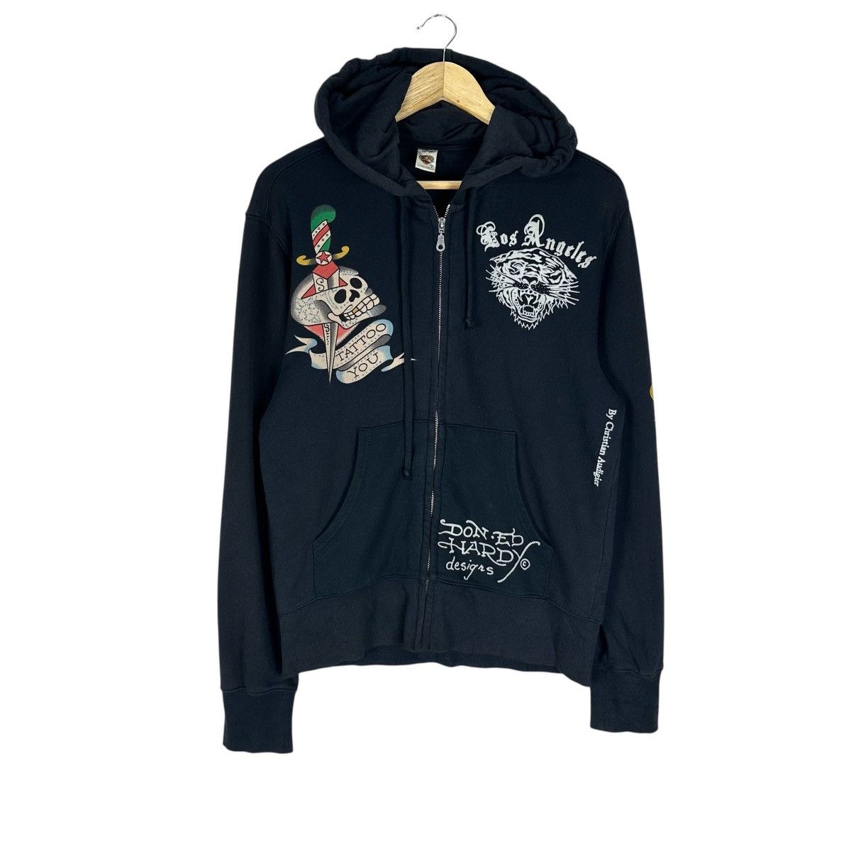 Ed Hardy ED HARDY LOS ANGELES HOODIE SWEATSHIRT Size US S / EU 44-46 / 1 - 2 Thumbnail