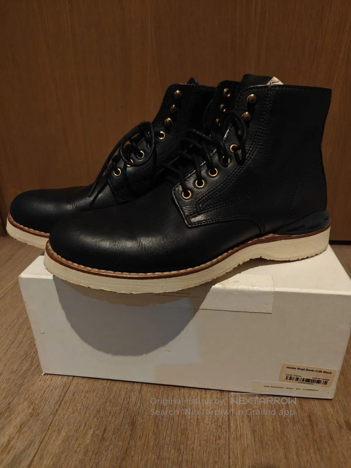 Visvim VISVIM Virgil Boots Size M10 Black. Size US 10 / EU 43 - 1 Thumbnail