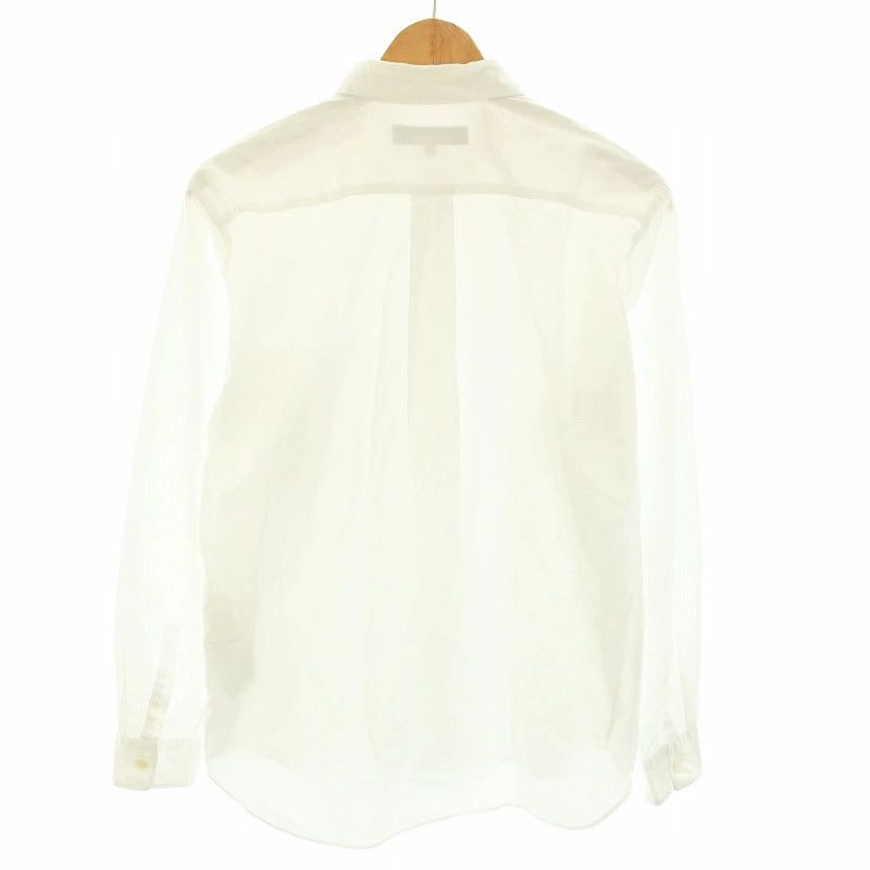 Comme des Garcons Homme Deux Shirt Long Sleeve Striped Cotton Button Up White Size US S / EU 44-46 / 1 - 2 Thumbnail