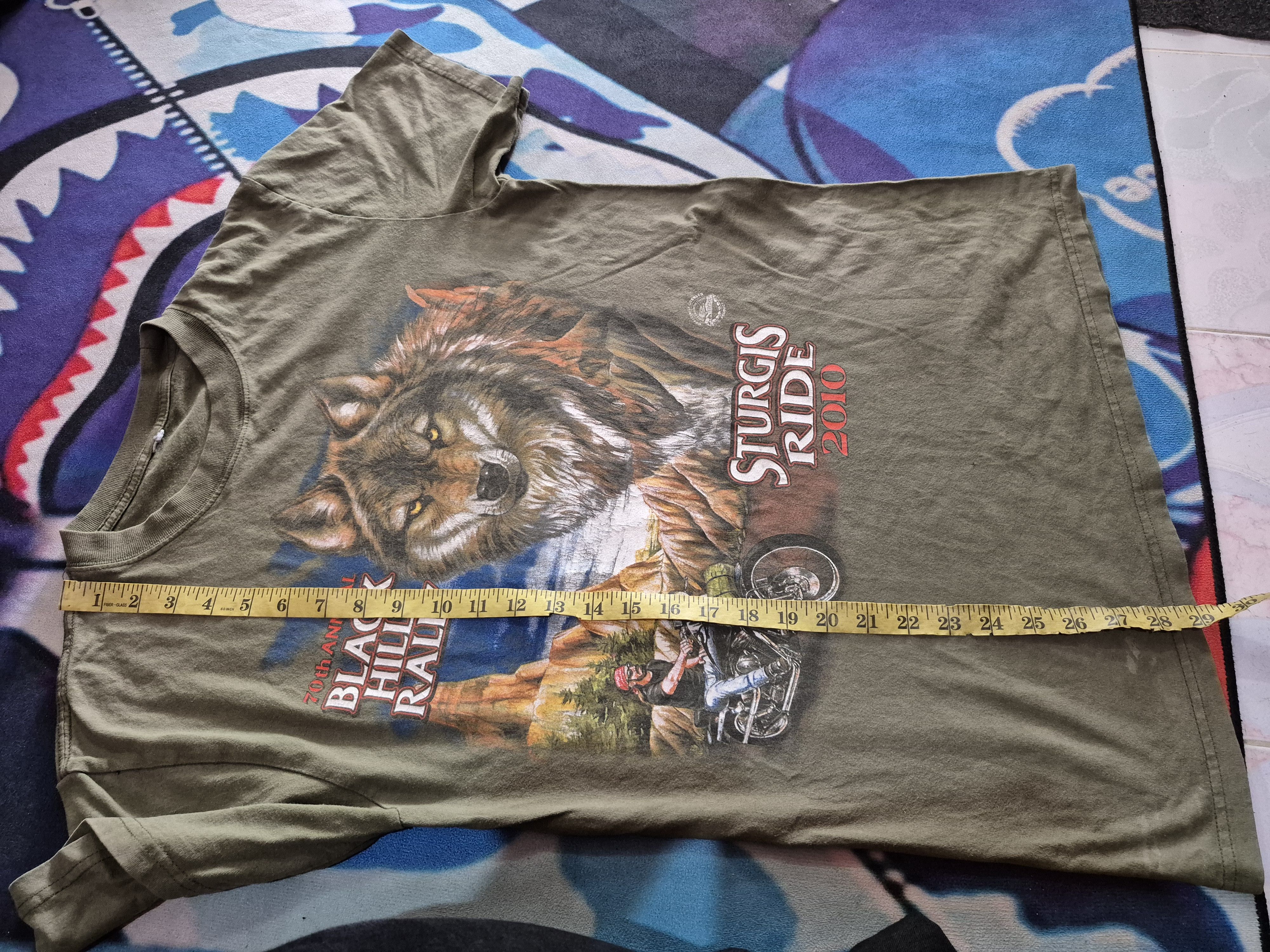 Vintage 🔥 Vintage Y2K Sturgis Ride 2010 Harley Davidson Tee Size US M / EU 48-50 / 2 - 16 Thumbnail