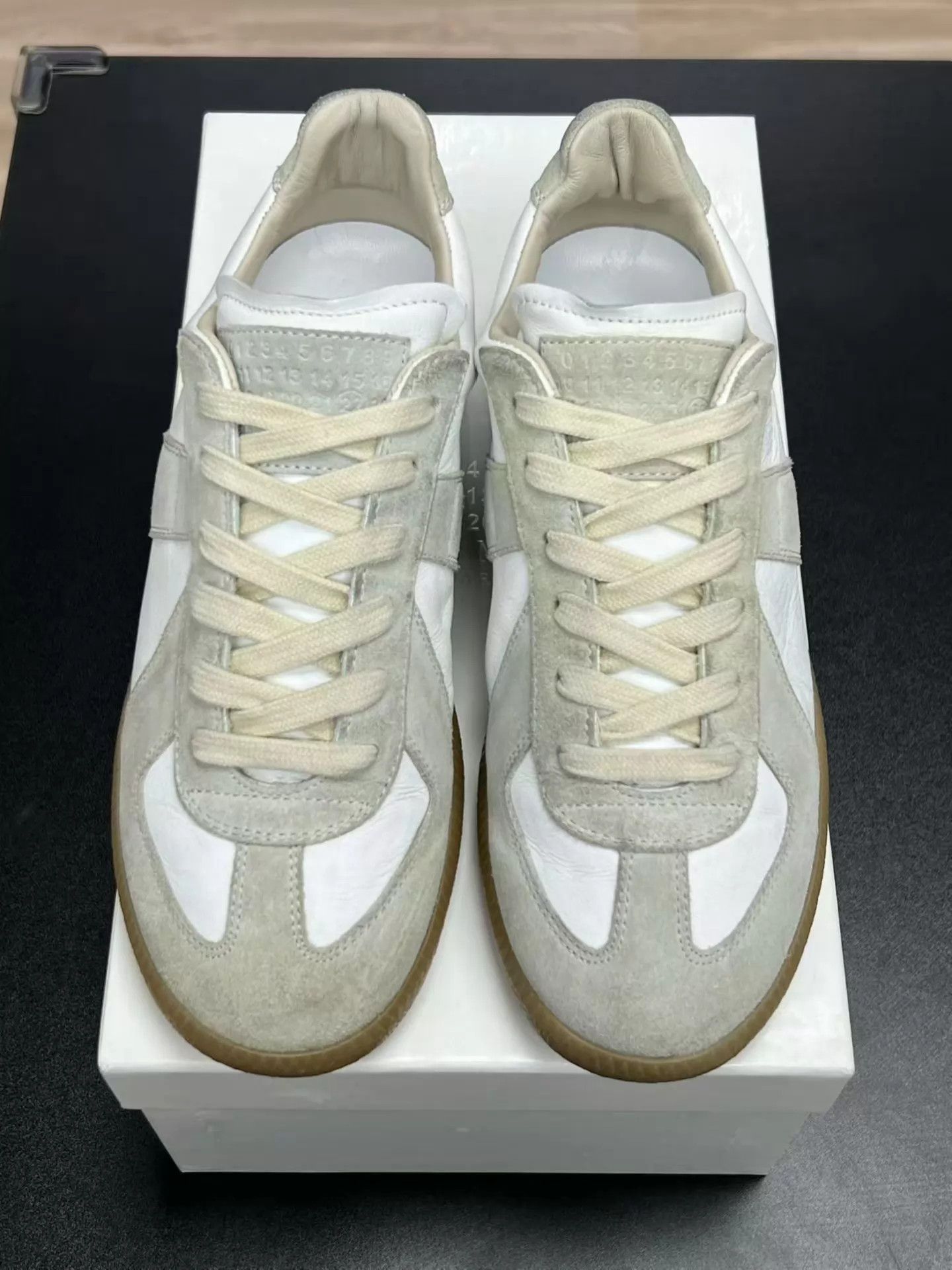 Maison Margiela Maison Margiela Future off-white gray 37.5 Size US 7 / IT 37 - 3 Thumbnail