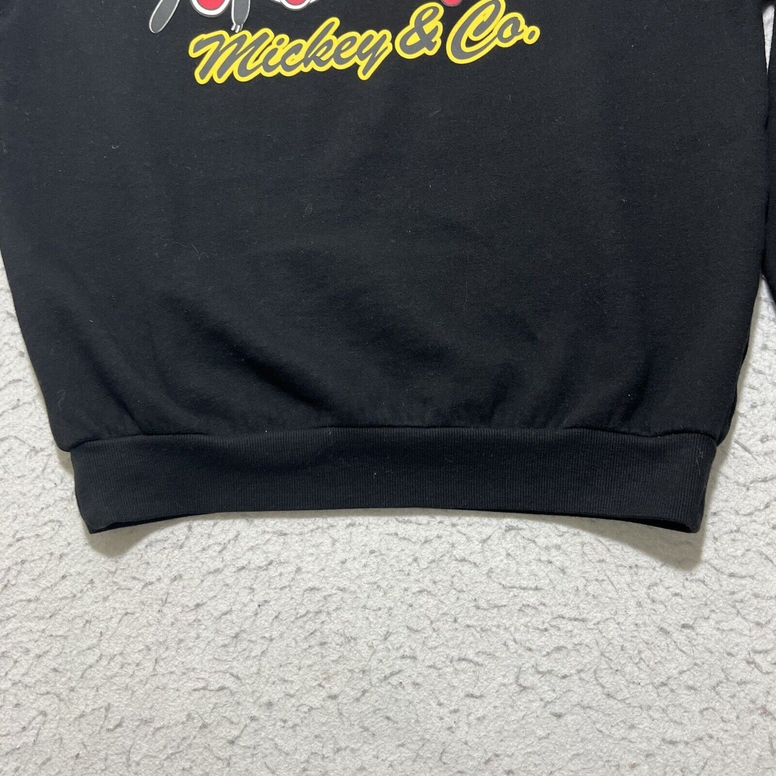 Mickey & Co. Mickey & Co Crewneck Fleece Pullover Black Disney Sweatshirt Size M / US 6-8 / IT 42-44 - 5 Thumbnail