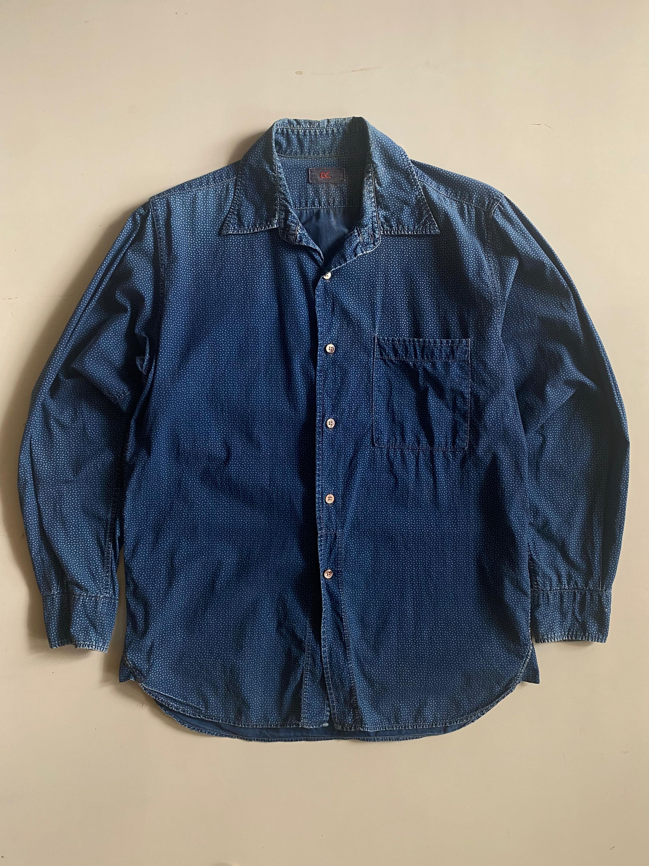 45rpm 45rpm blue indigo vintage shirt Size US M / EU 48-50 / 2 - 1 Thumbnail