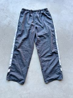 Vintage Nike track pants windbreaker Small 80s worn rain 