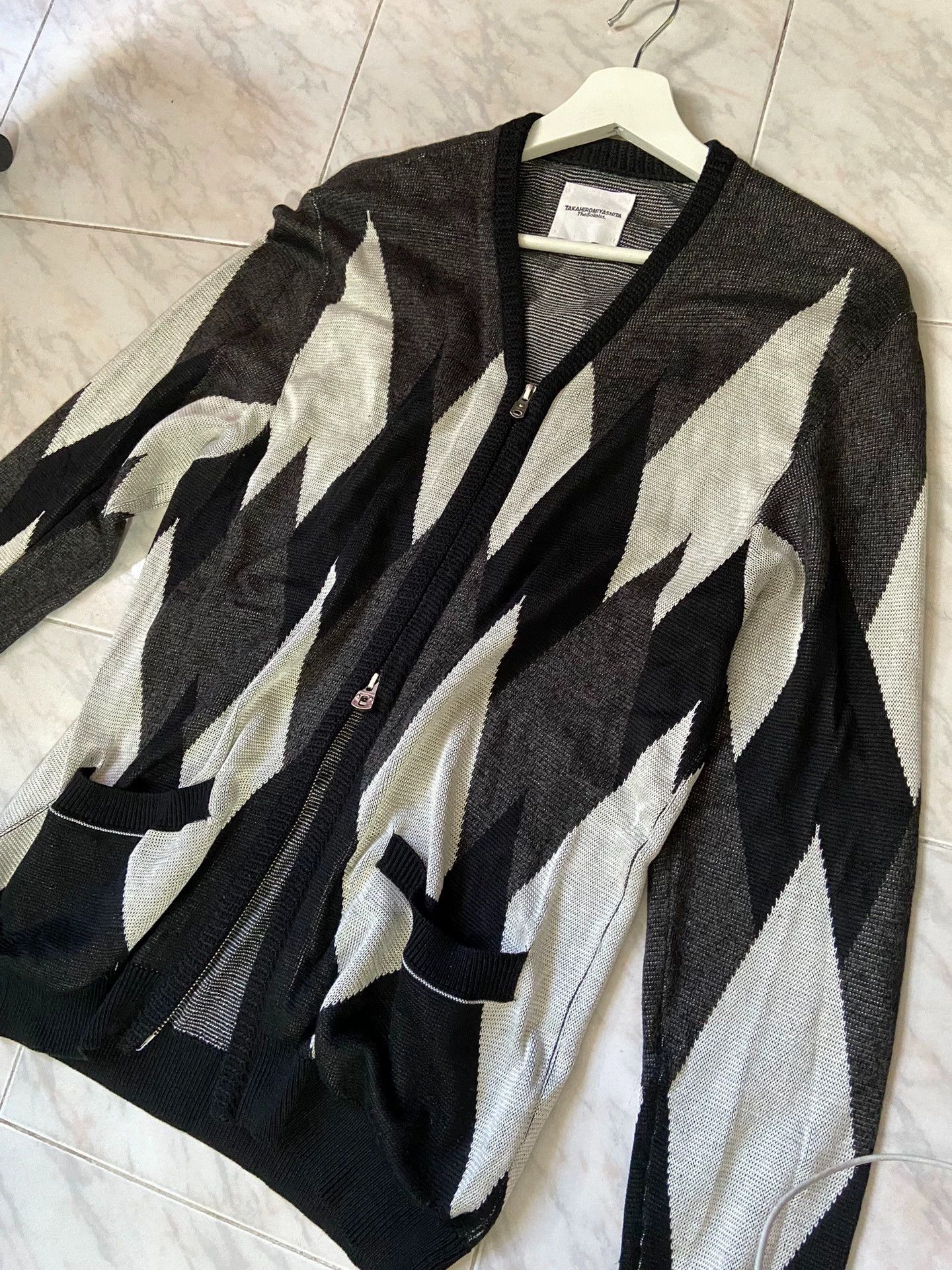 Takahiromiyashita The Soloist. THE SOLOIST nirvans SS18 Silk Cardigan Size 48 Size US M / EU 48-50 / 2 - 5 Thumbnail