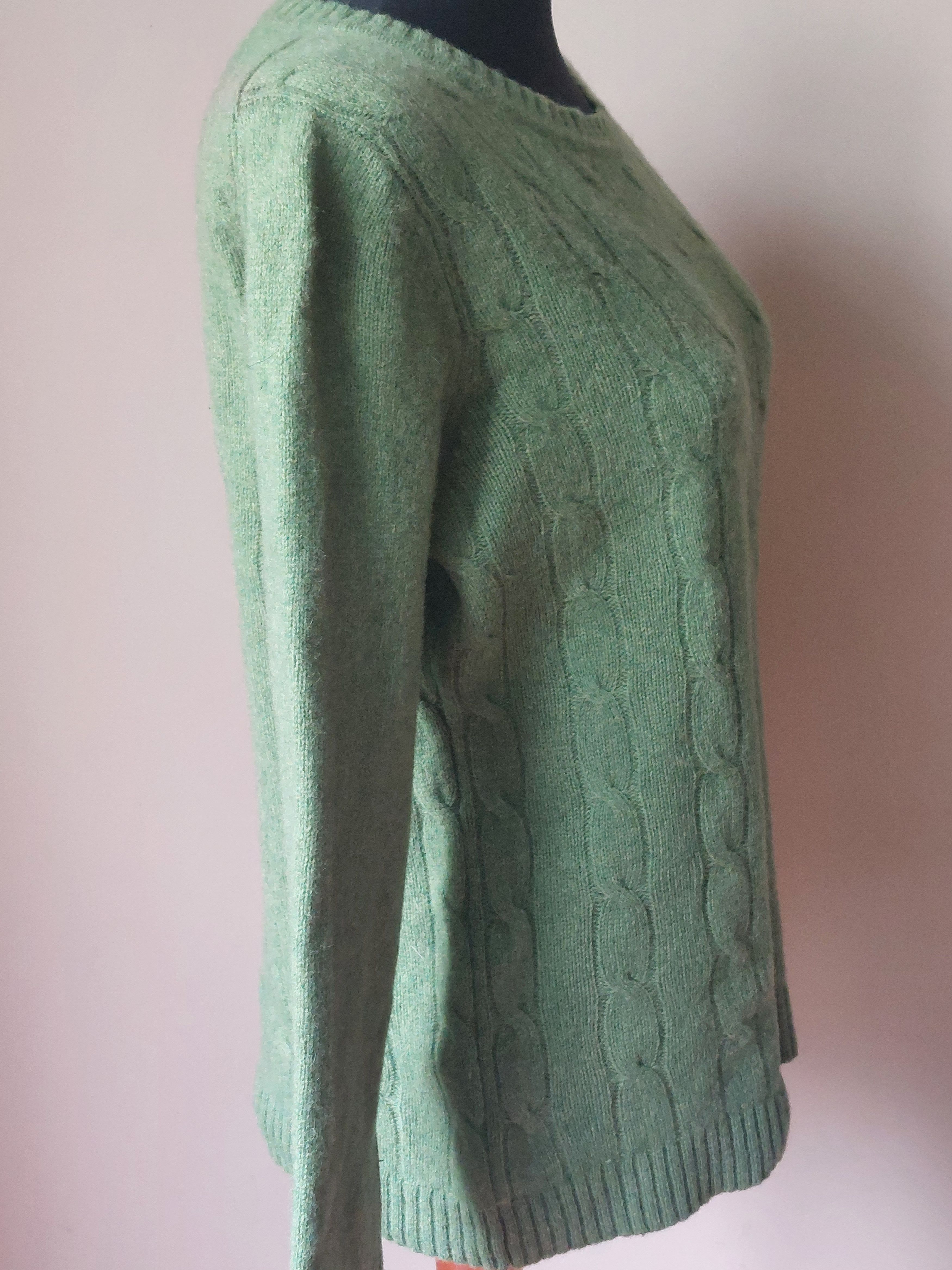 Other KEW Cable knit wool crewneck Sweater Size L / US 10 / IT 46 - 3 Thumbnail