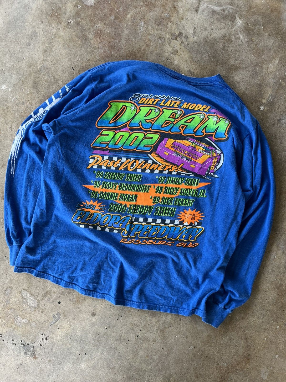 Starter Vintage 2000’s NASCAR Style Long Sleeve Racing T Shirt Size US XL / EU 56 / 4 - 2 Thumbnail