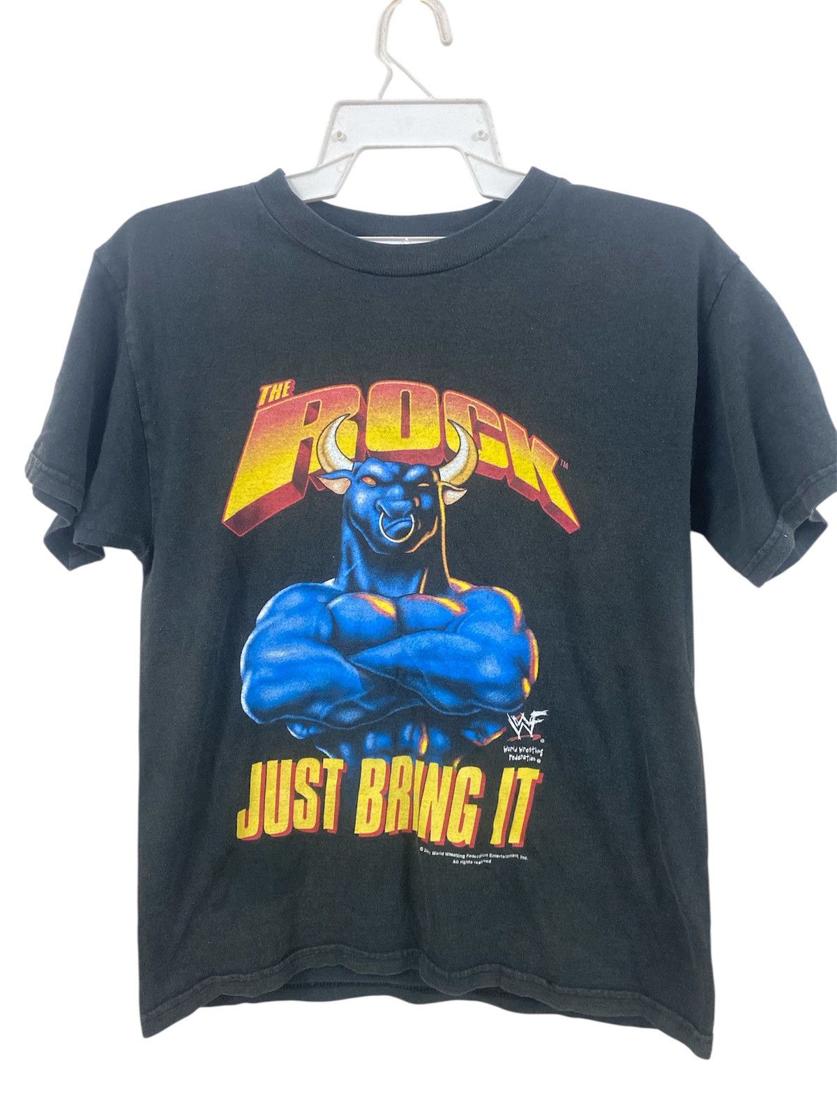WWF vintage the rock just bring it Size US S / EU 44-46 / 1 - 1 Thumbnail