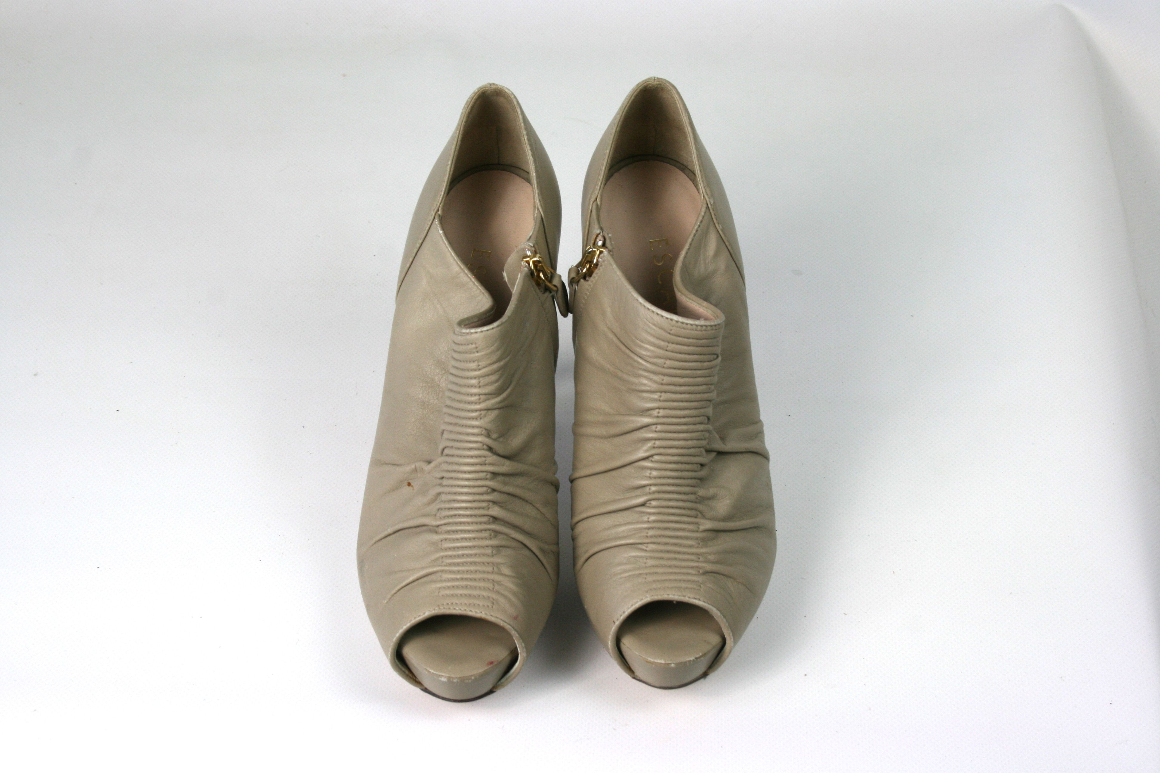 Escada Leather Heels Size US 8.5 / IT 38.5 - 4 Thumbnail