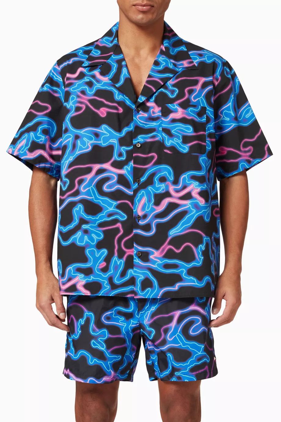 Valentino o1y0525 Patterned Shirt in Multicolor Size US S / EU 44-46 / 1 - 1 Thumbnail