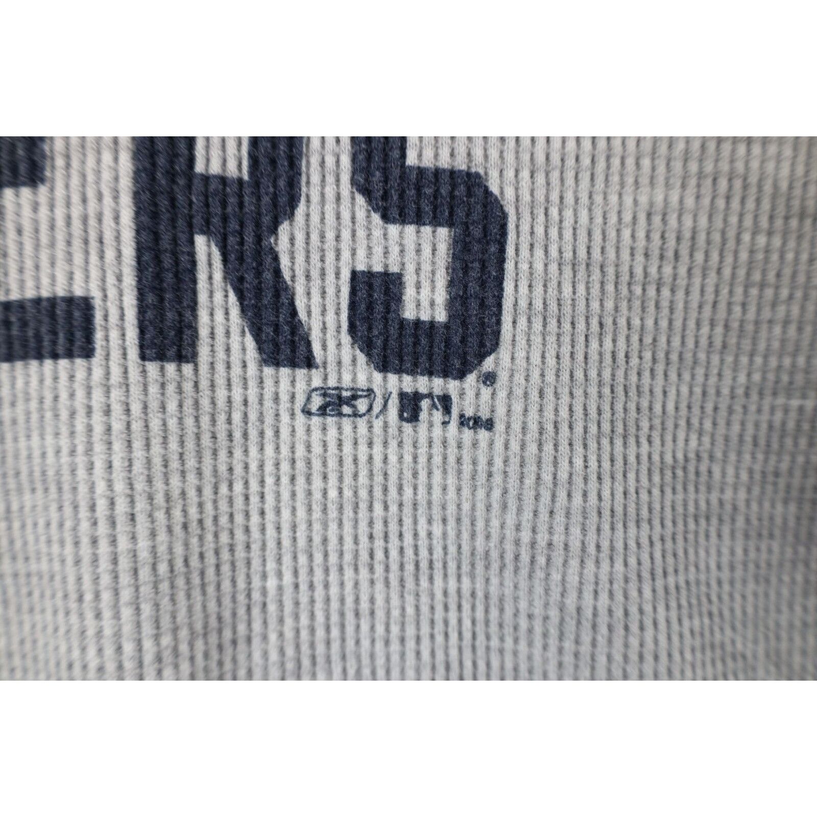 Reebok × Vintage Vintage Reebok Detroit Tigers Thermal Waffle Knit T-Shirt Size US L / EU 52-54 / 3 - 6 Thumbnail