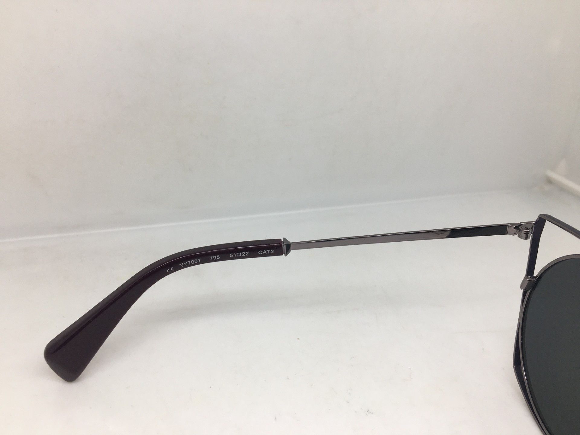 Yohji Yamamoto YOHJI YAMAMOTO YY 7007 N.O.S. round feng shui sunglasses Size ONE SIZE - 9 Thumbnail