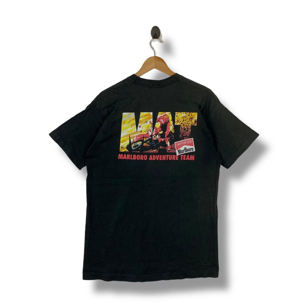 Marlboro Vintage 90s MARLBORO adventure team Extreme sports tee Size US M / EU 48-50 / 2 - 1 Thumbnail