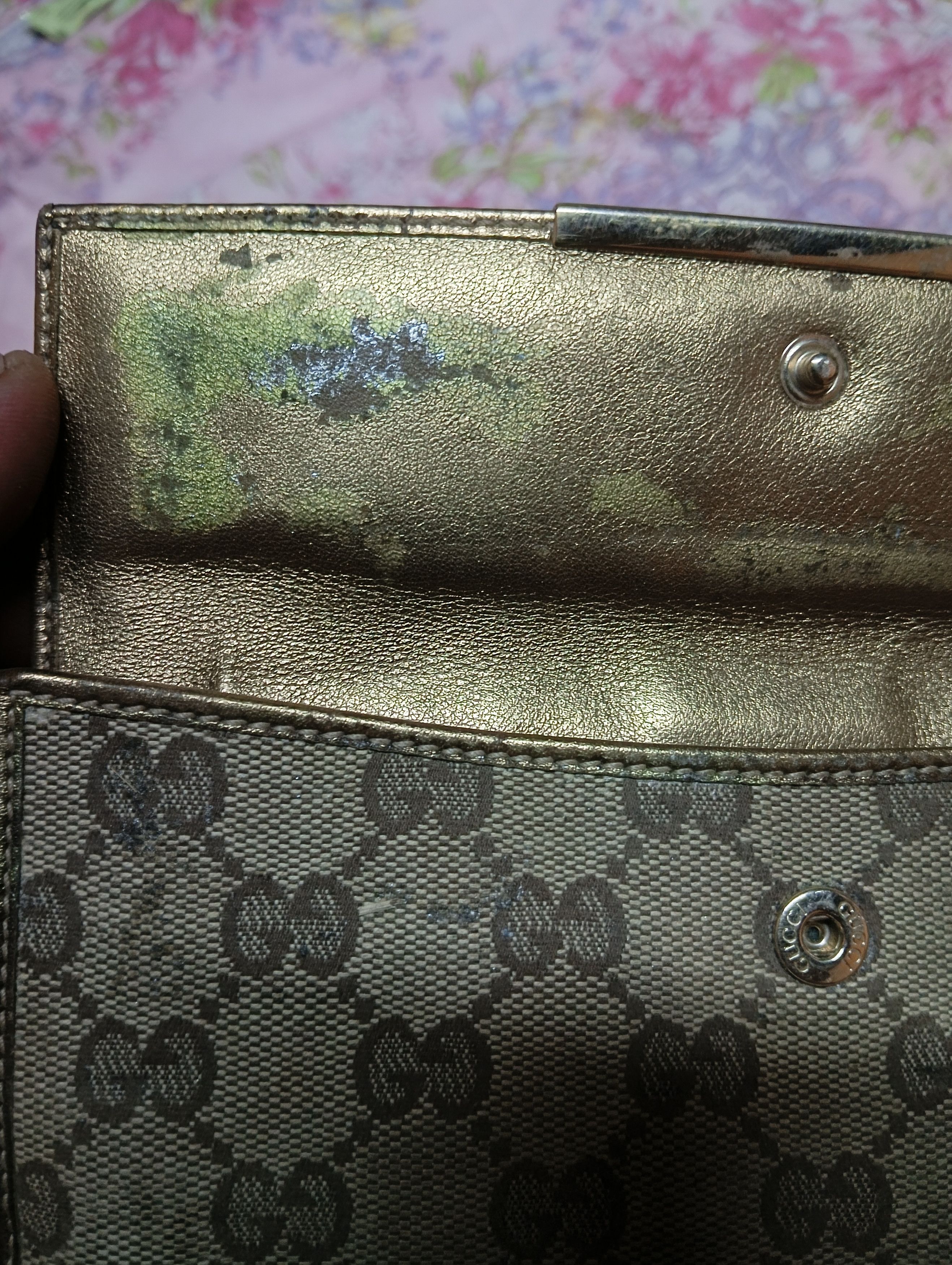Gucci × Vintage vintage long wallet gucci monogram Size ONE SIZE - 6 Thumbnail