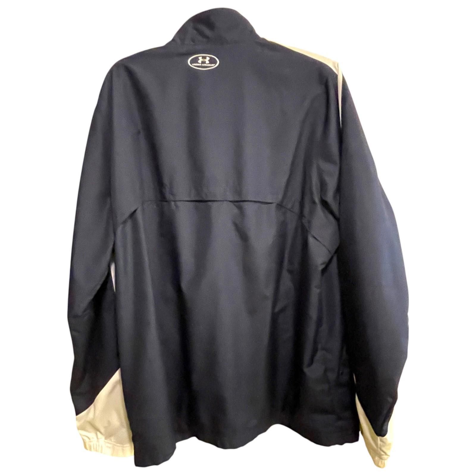 Under Armour Under Armour Men’s XL Lightweight Nylon Jacket Black White Size US XL / EU 56 / 4 - 2 Thumbnail