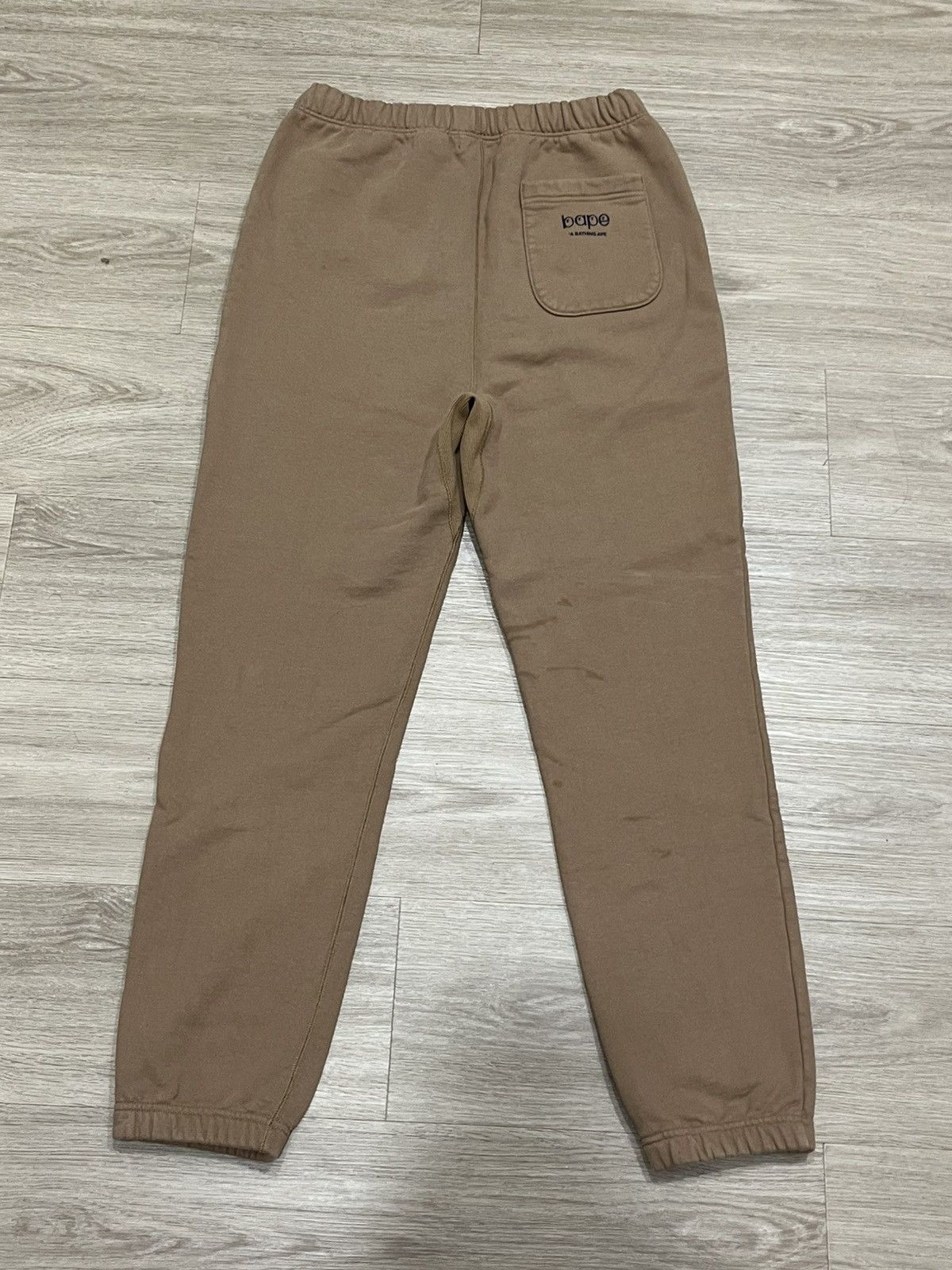 Bape A Bathing Ape Bape Brown Sweatpants Joggers Mens Size Medium Size US 30 / EU 46 - 7 Thumbnail