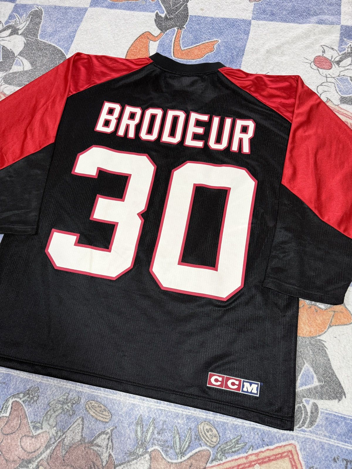 NHL Vintage martin brodeur new jersey devils jersey Size US L / EU 52-54 / 3 - 4 Thumbnail