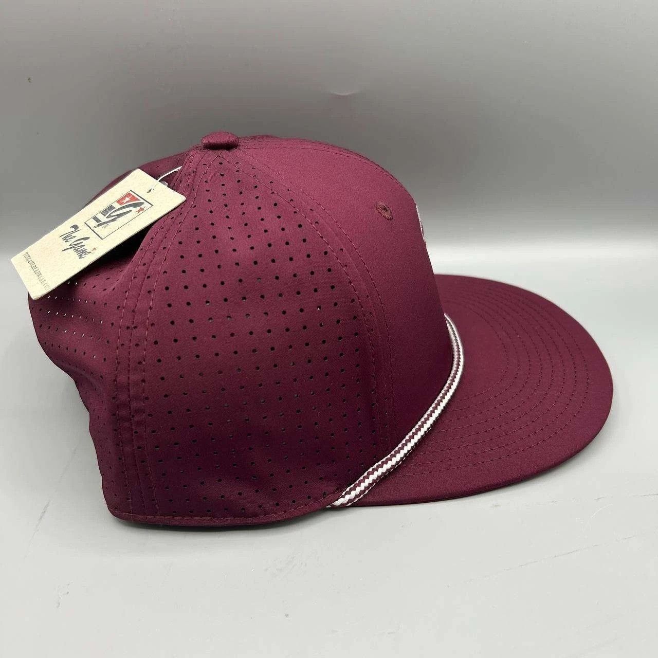 The Game Vintage Mississippi State Bulldogs Hat Men Red Snap Back Cap Size ONE SIZE - 6 Thumbnail