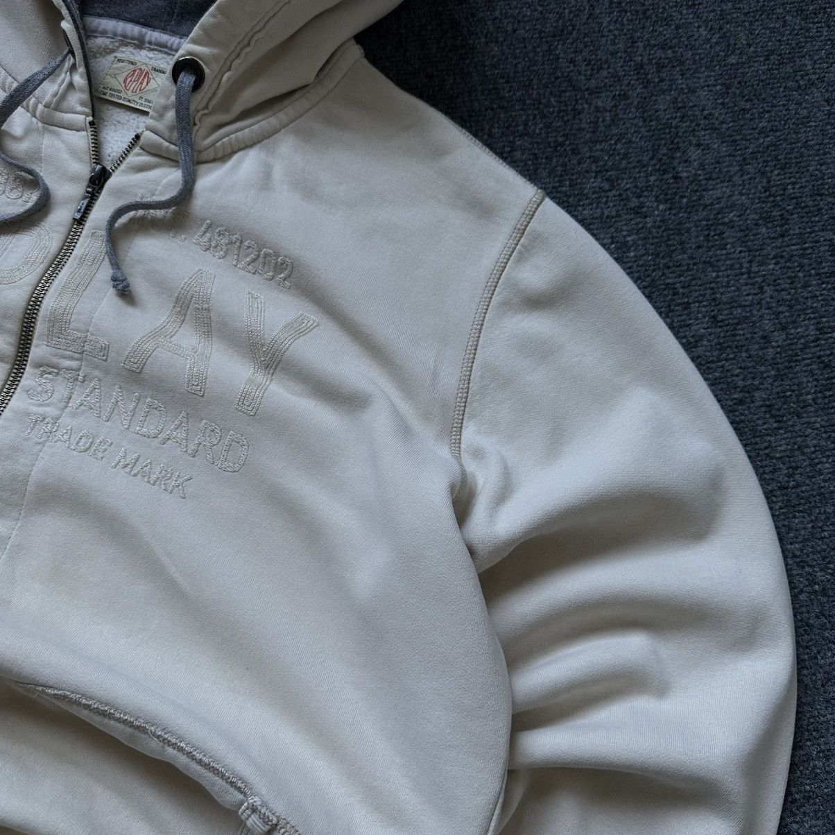Replay VTG Mans Replay Zip Hoodie Size XL Distressed 00s USA Hype Size US XL / EU 56 / 4 - 9 Thumbnail