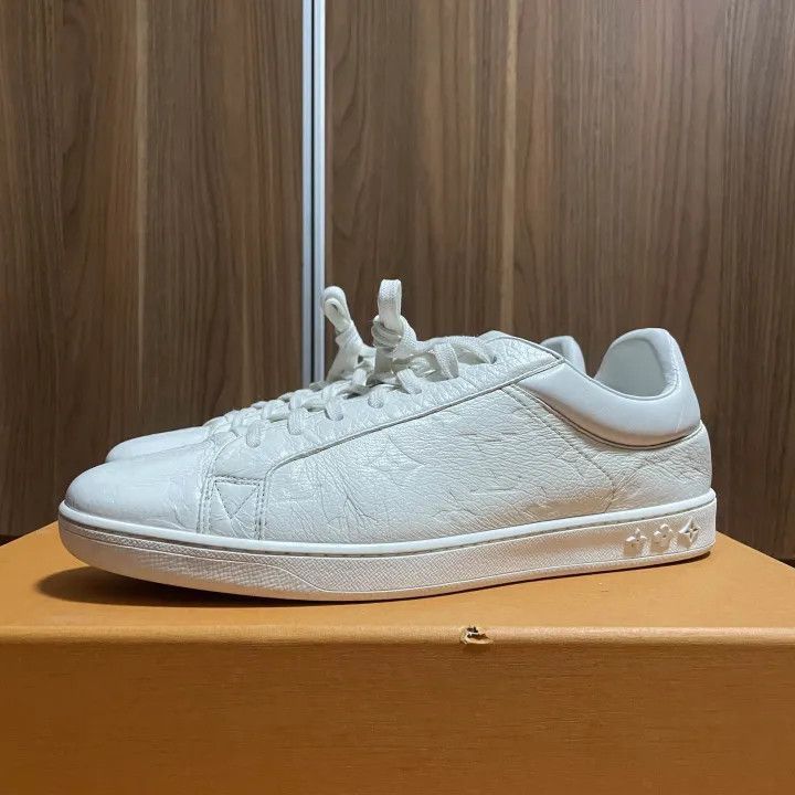 Louis Vuitton Louis Vuitton Luxembourg Monogram Leather Sneakers -2508 Size US 8.5 / EU 41-42 - 1 Thumbnail
