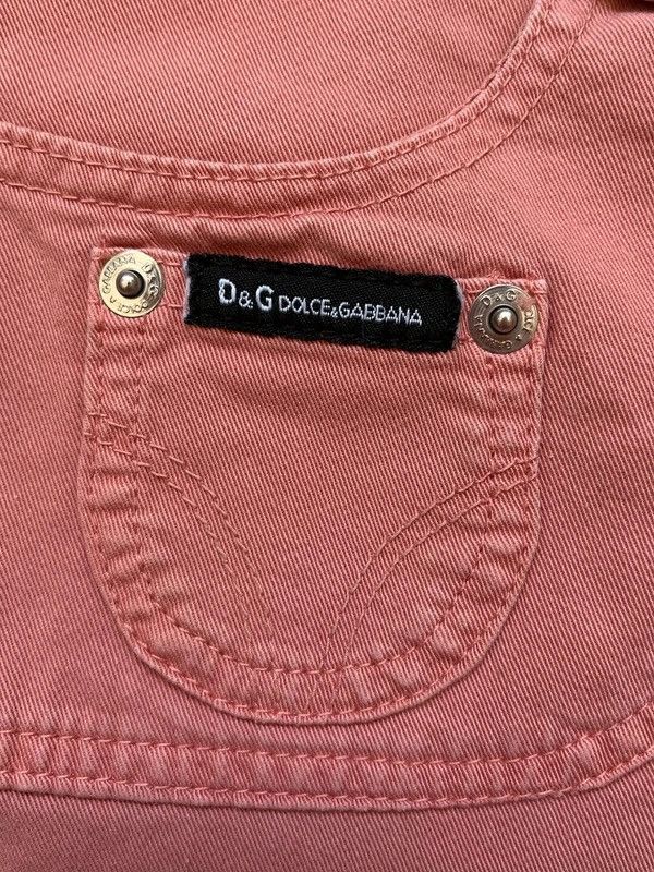 Dolce & Gabbana Dolce & Gabbana D&G Y2K Vintage Glamour Affair Short Jeans Size 27" / US 4 / IT 40 - 5 Thumbnail