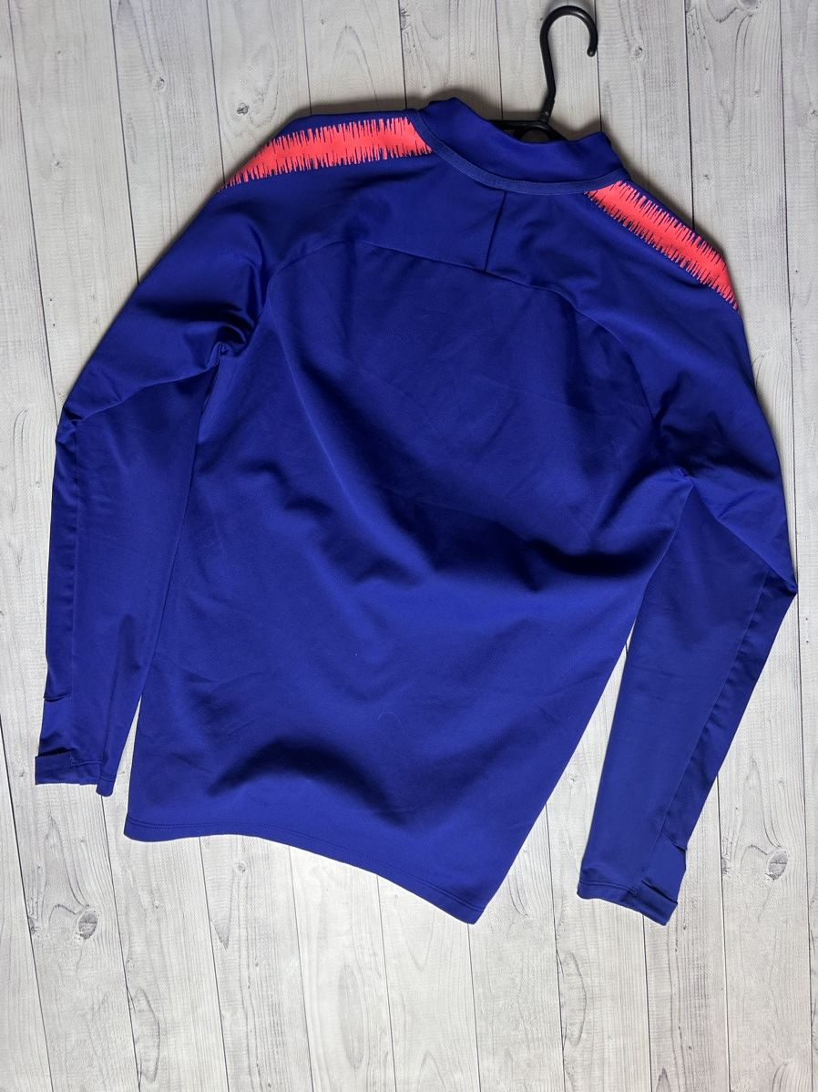 Vintage Nike Atletic Madrid soccer track jacket sweatshirt size M Size US M / EU 48-50 / 2 - 9 Thumbnail