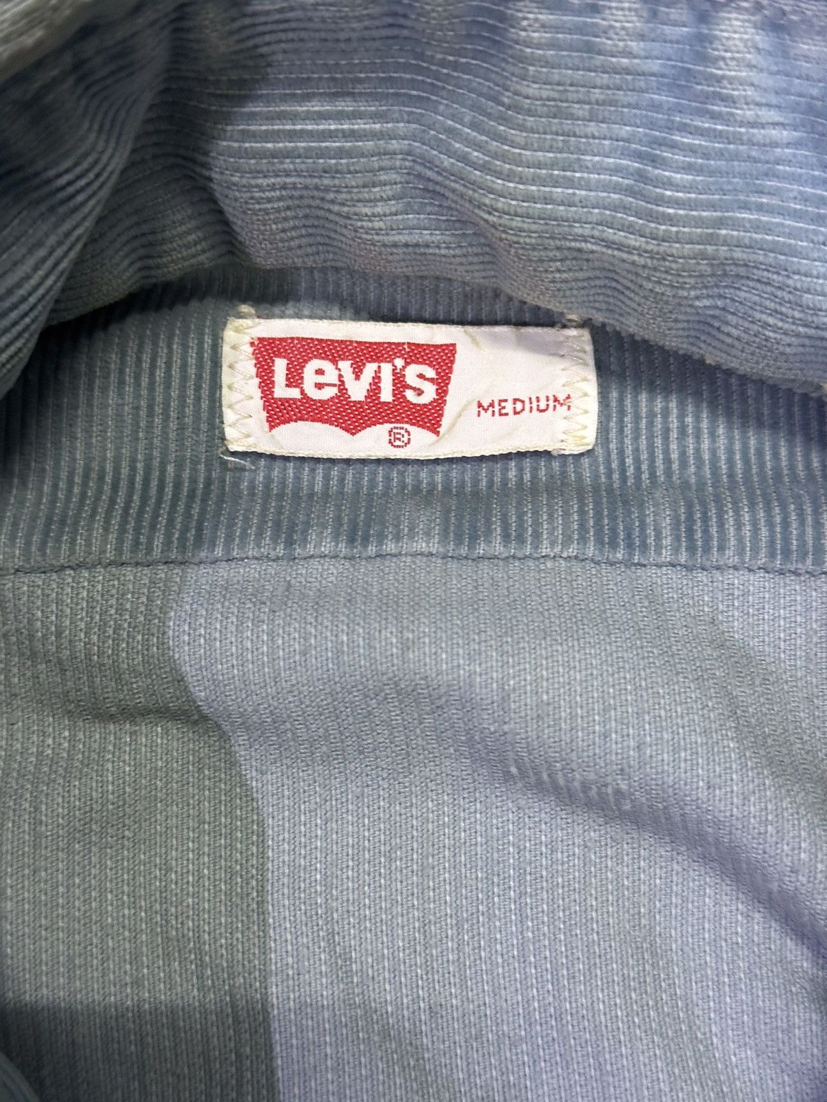 Levi's Vintage Clothing 💥Vintage Levis 70s💥 White Tab Big E Cudroy Rare desing💥 Size US L / EU 52-54 / 3 - 3 Thumbnail