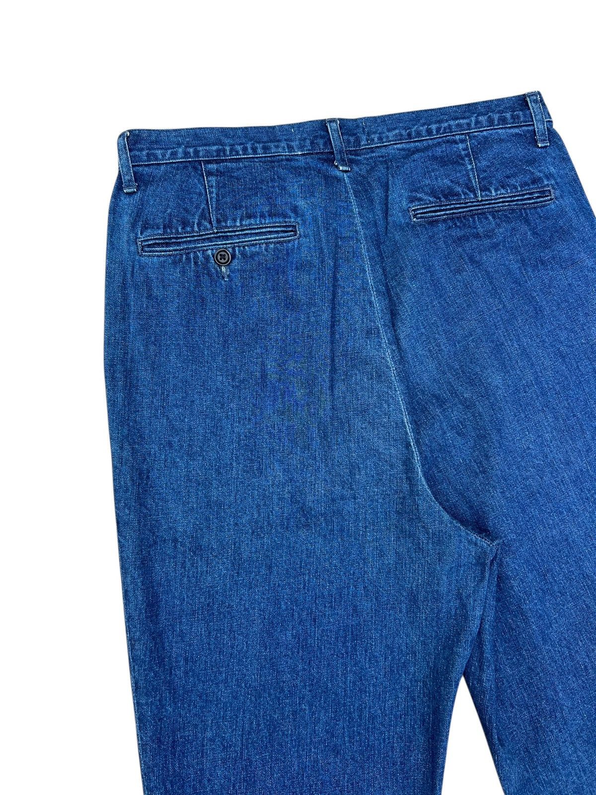 5351 POUR LES HOMMES John Mason Smith Japan Denim Trouser Pant Size US 32 / EU 48 - 11 Thumbnail