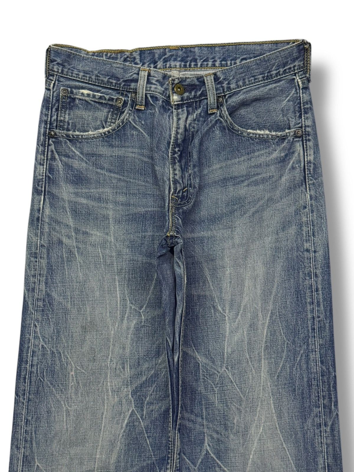 Levi's Vintage 00s Levi’s 503 Vintage Faded Denim Jeans Y2K W29 Size US 29 - 4 Thumbnail