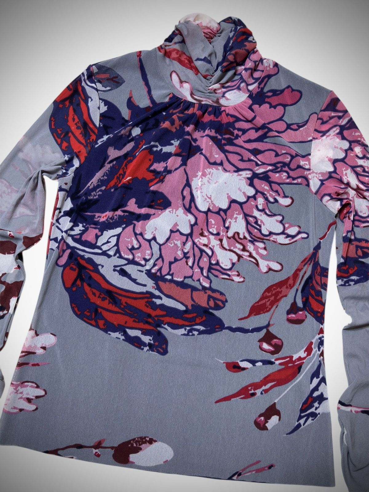 Vivienne Tam 2000’s Vivienne Tam - Floral Top Size M / US 6-8 / IT 42-44 - 2 Thumbnail