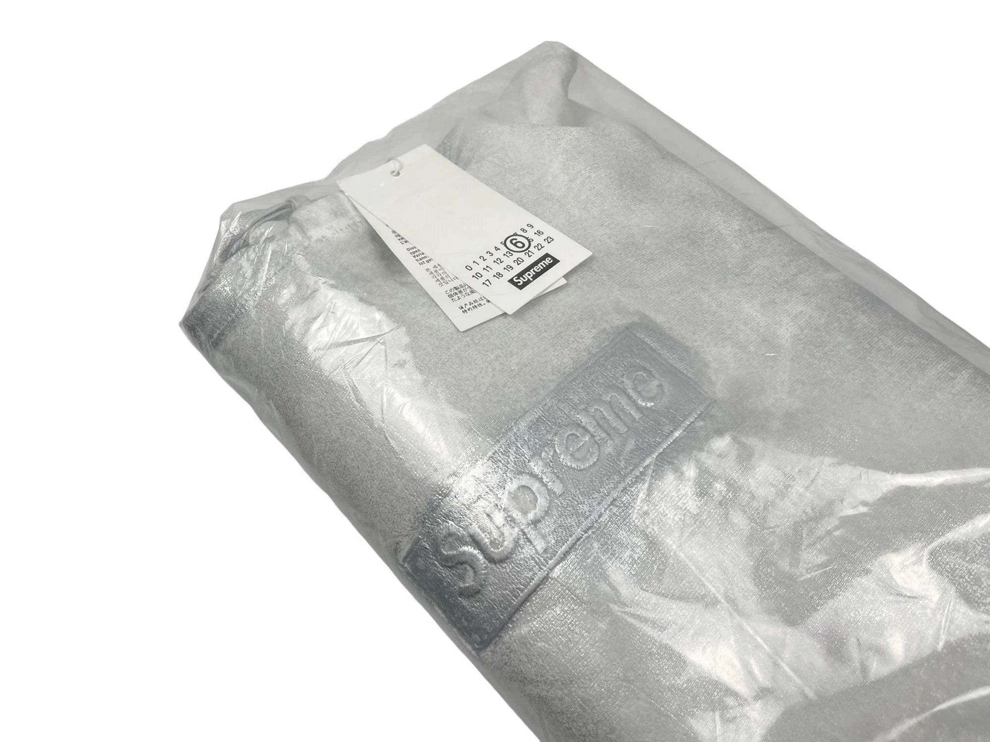 MM6 MM6 Maison Margiela x Supreme FOIL Bogo Hoodie Size US L / EU 52-54 / 3 - 3 Thumbnail