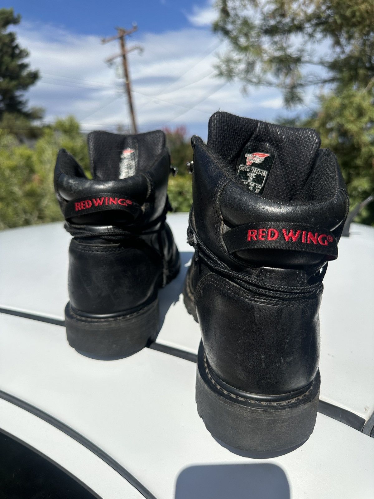 Red Wing Red Wing Steel Toe Lug Sole Boots Size US 9 / EU 42 - 2 Thumbnail
