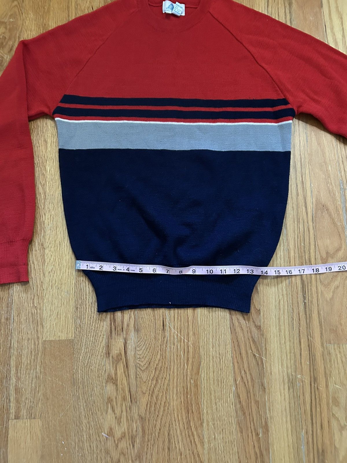 Other Mount Cervin Men’s Striped Ski Sweater Medium 80s Size US M / EU 48-50 / 2 - 4 Thumbnail