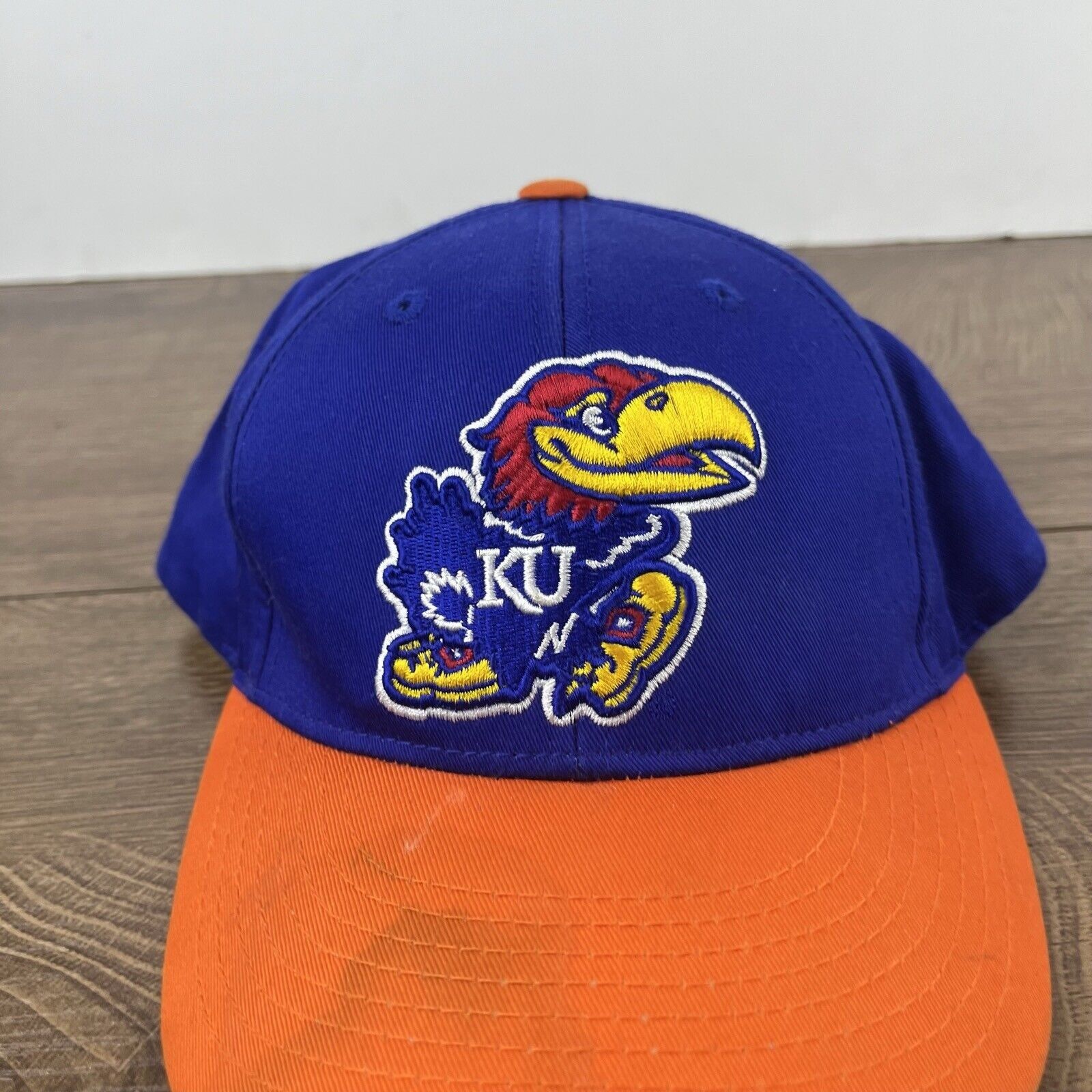 Other Kansas Jayhawks Hat KU Jayhawks Blue Cap Adjustable Blue Adu Size ONE SIZE - 6 Thumbnail
