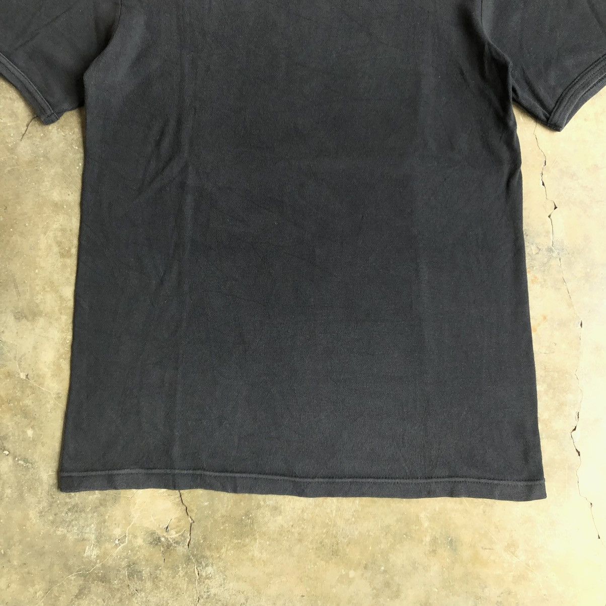 A.P.C. Vintage A.P.C. Blank Basic T-shirt Build Up Black Designer Size US S / EU 44-46 / 1 - 4 Thumbnail