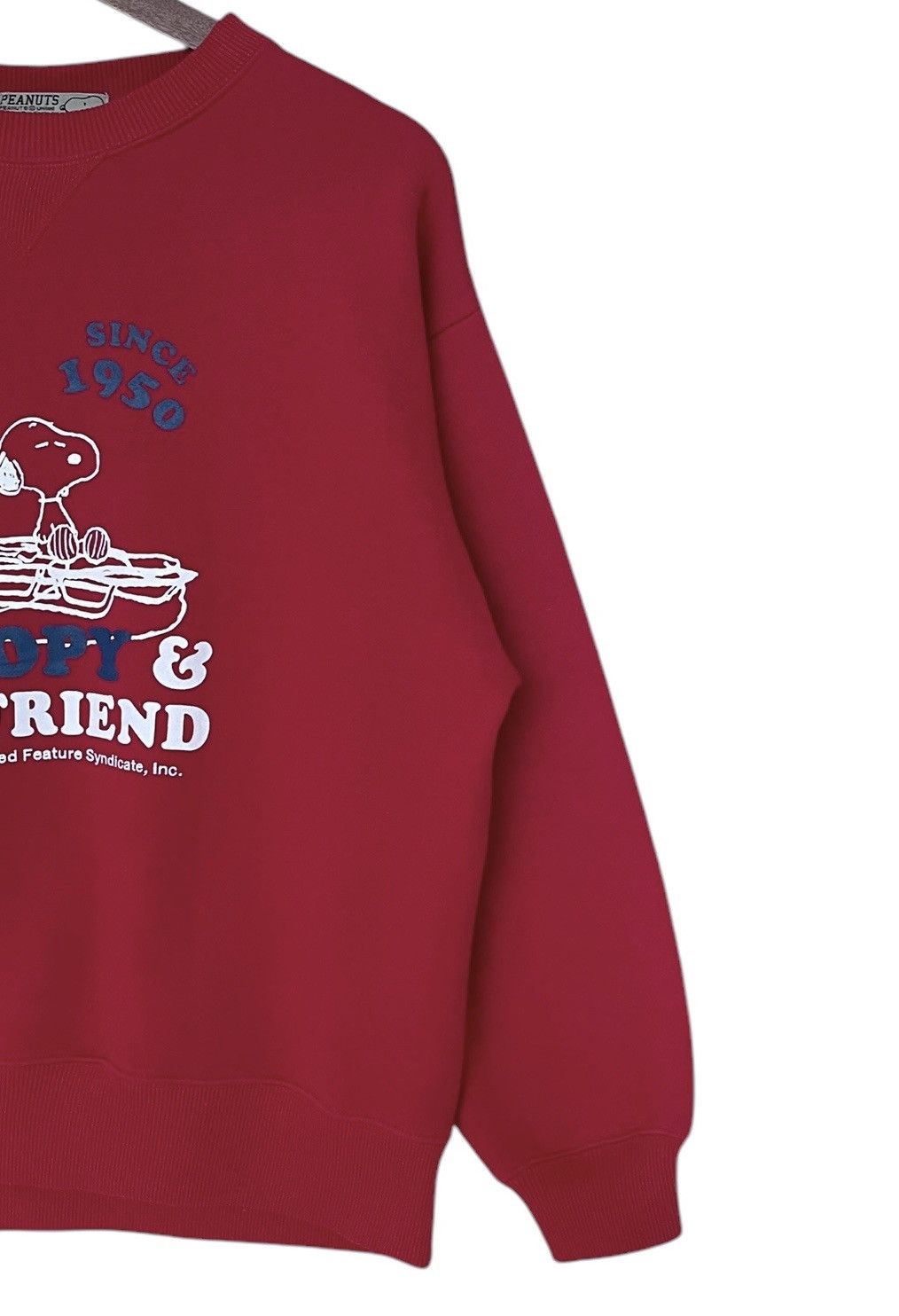 Peanuts × Vintage Vintage Cartoon Peanuts Sweatshirt 1990s Size US M / EU 48-50 / 2 - 4 Thumbnail