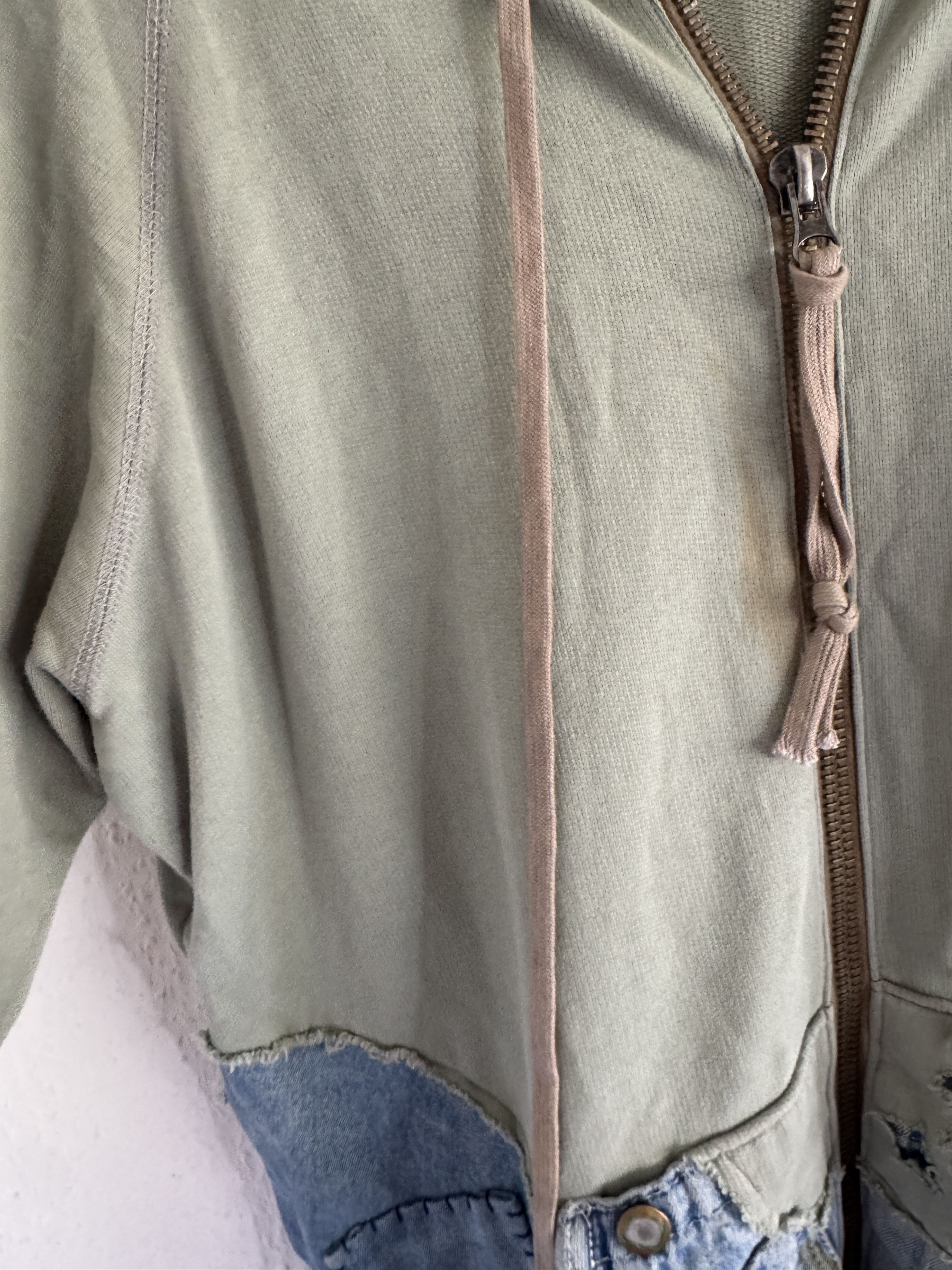 Greg Lauren Distressed Patchwork Hoodie Size US XL / EU 56 / 4 - 12 Thumbnail