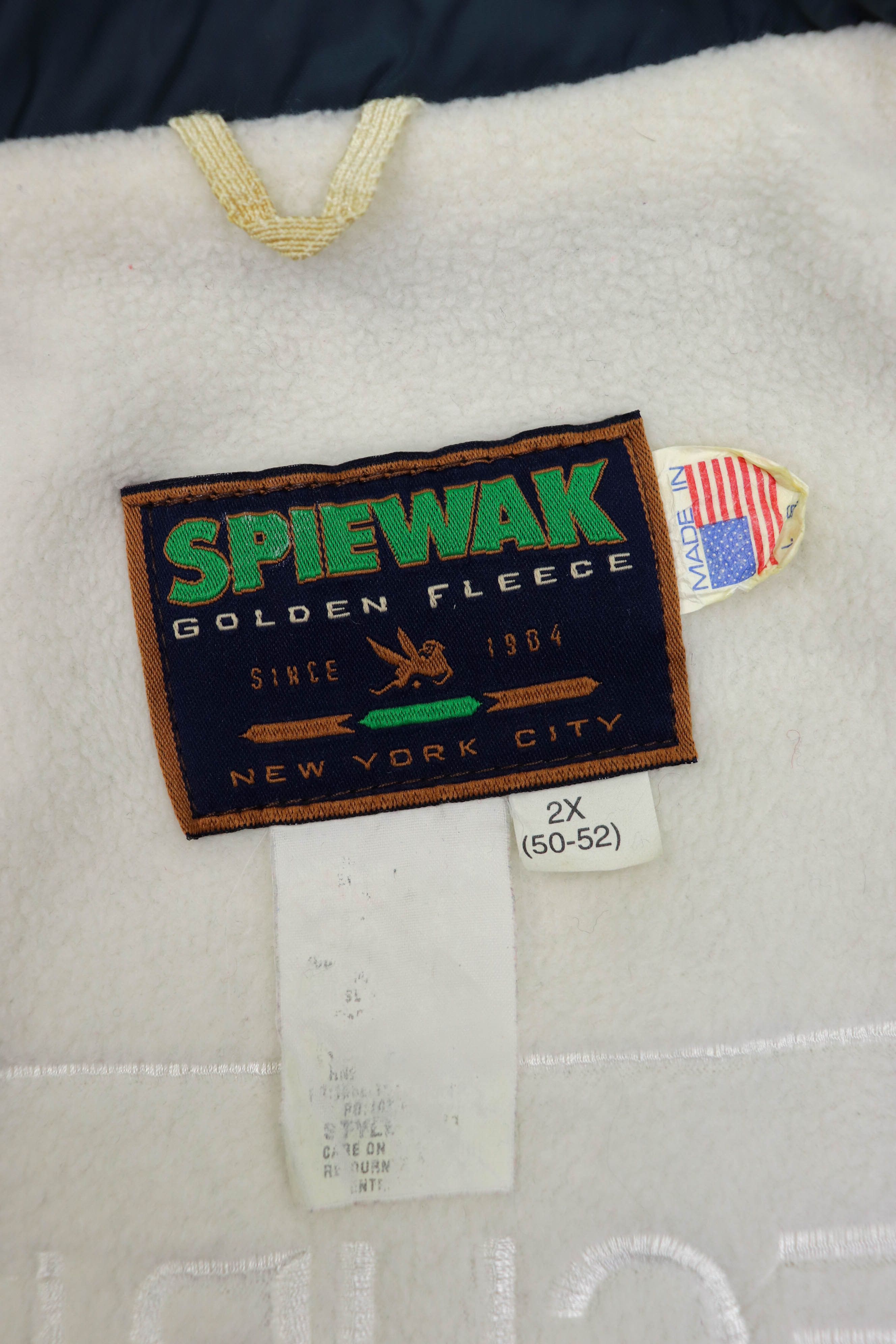 I. Spiewak And Sons Spiewak Golden Fleece Vintage Made in USA SECURITY Jacket Size US XL / EU 56 / 4 - 11 Thumbnail