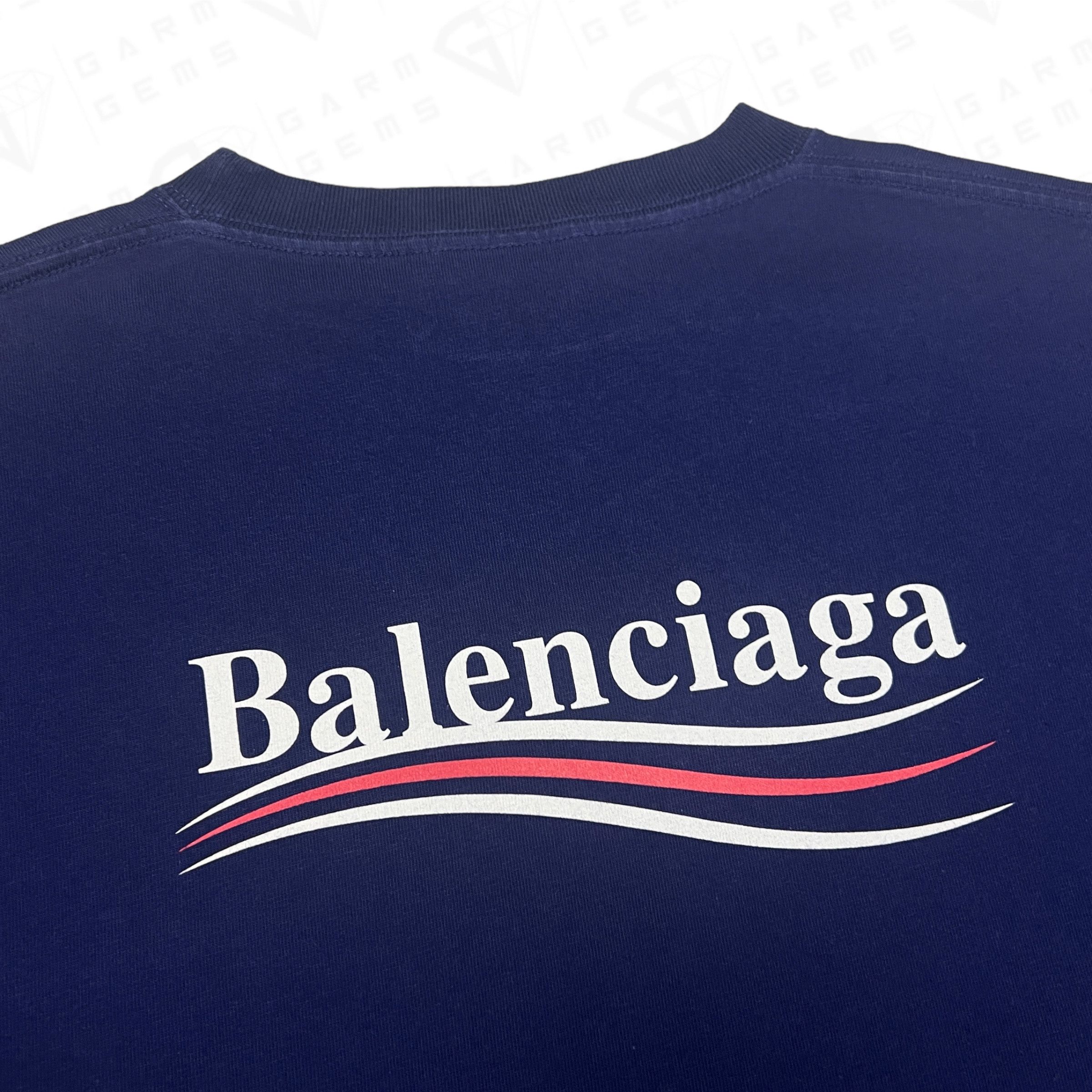 Balenciaga Balenciaga Political Campaign Logo T-Shirt Size US L / EU 52-54 / 3 - 4 Thumbnail