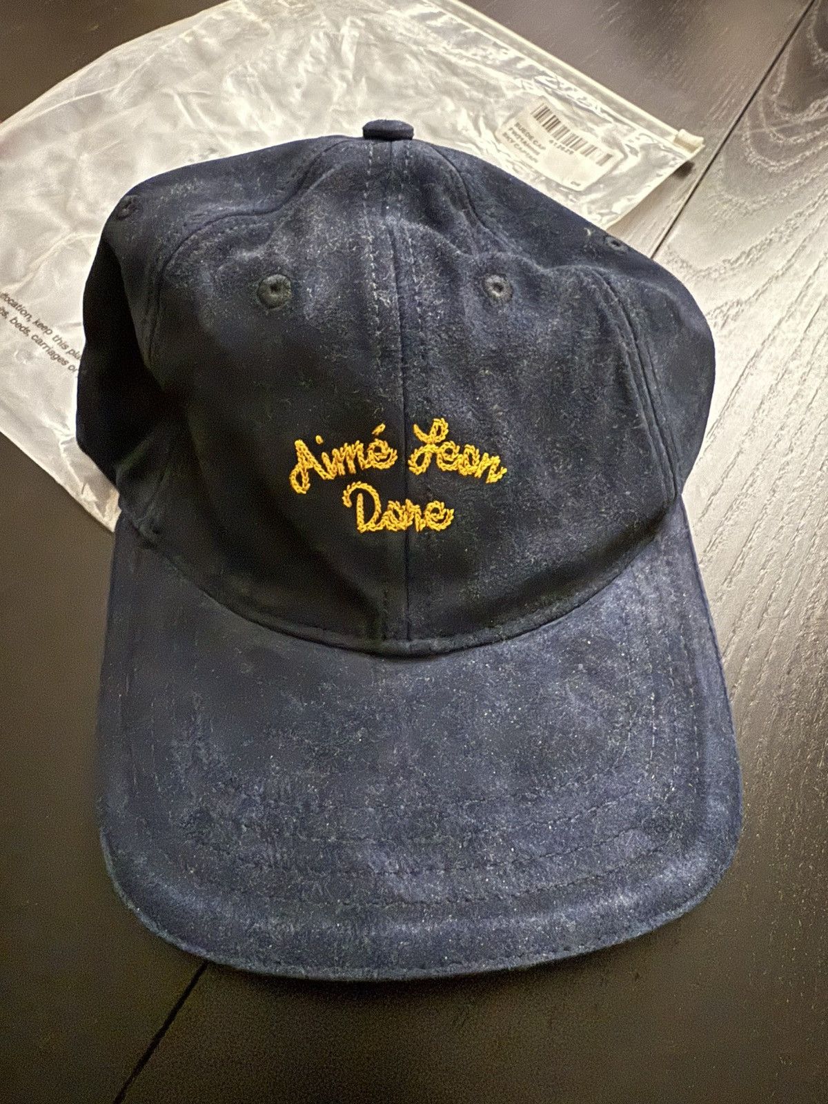 Aime Leon Dore FW21 ALD Chain Stitch Suede Hat Cap Size ONE SIZE - 1 Thumbnail