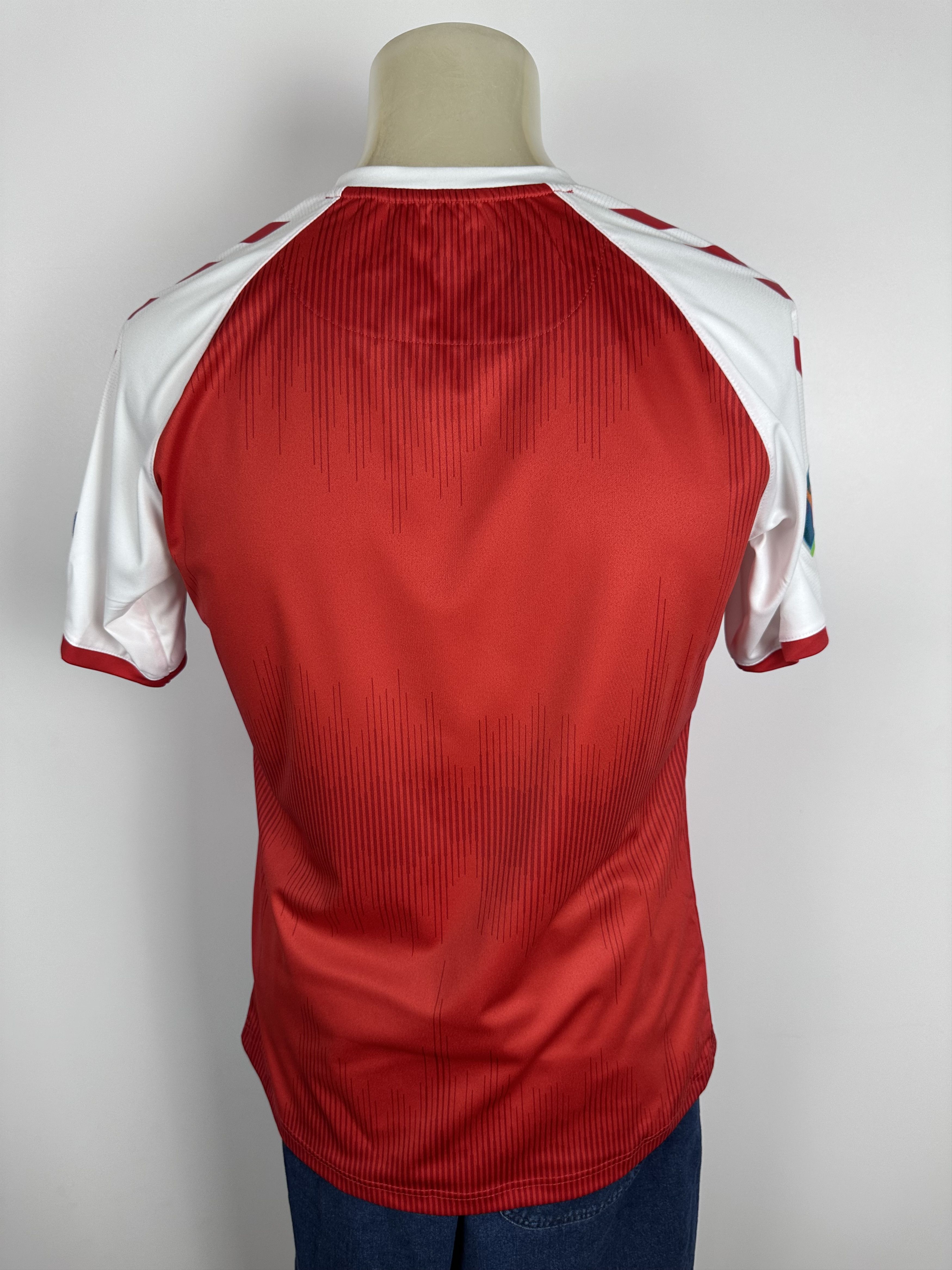 Hummel DENMARK 2021 22 HOME FOOTBALL SHIRT SOCCER JERSEY HUMMEL RED Size US M / EU 48-50 / 2 - 9 Thumbnail