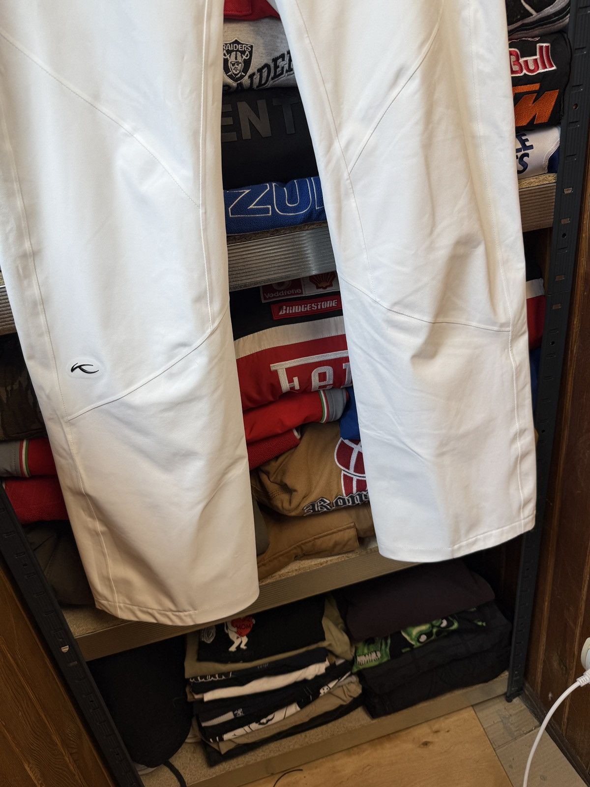 KJUS Kjus Formula Ski White Pants Size L Women’s Size 30" / US 8 / IT 44 - 4 Thumbnail
