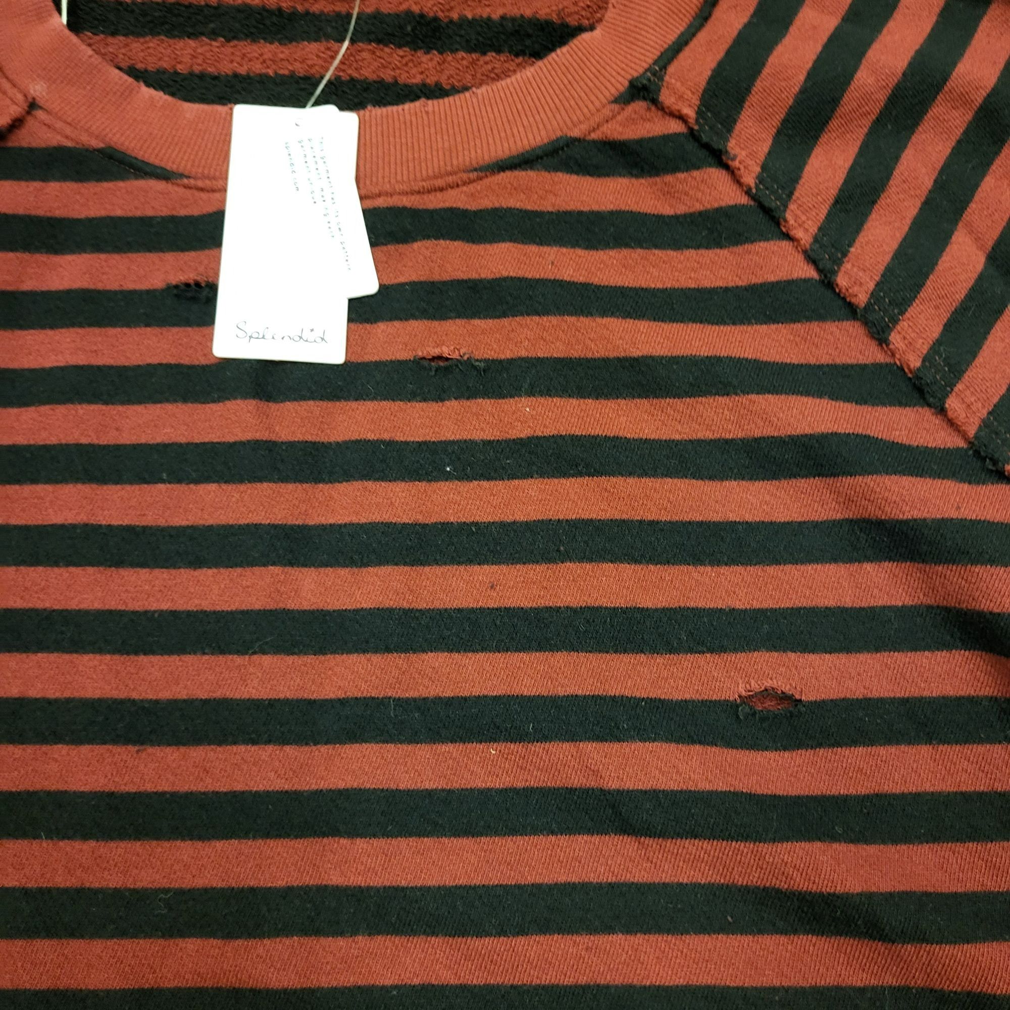 Splendid Splendid Women's West Village Stripe Terry Dress Ruby Women' Size L / US 10 / IT 46 - 13 Thumbnail
